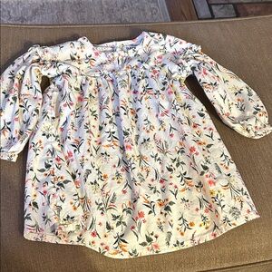 Old Navy Cream Floral Dress